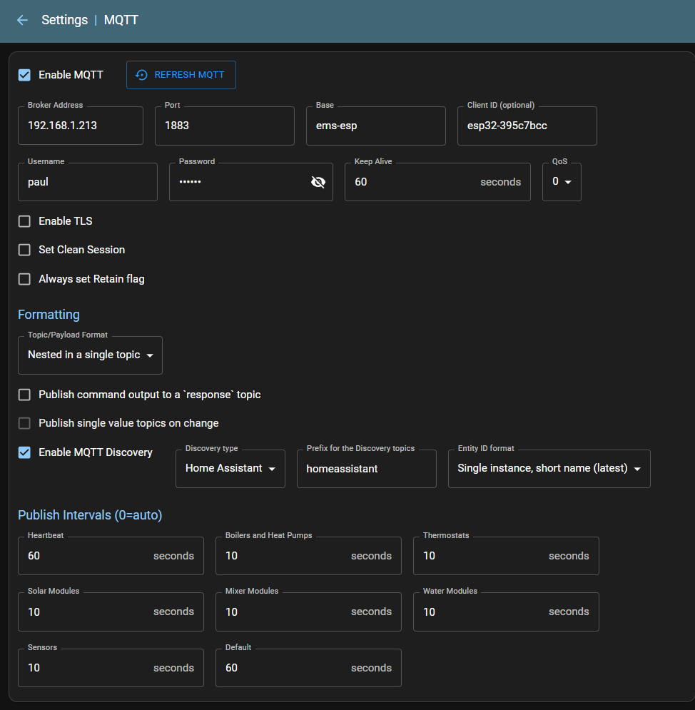 Web MQTT